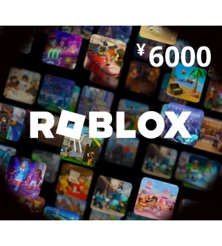 Roblox Game eCard JPY 6000 JP Key 